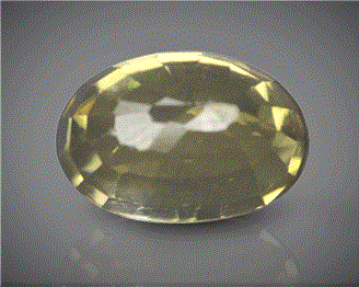 Natural Yellow Zircon Certified  6.27CTS-82507