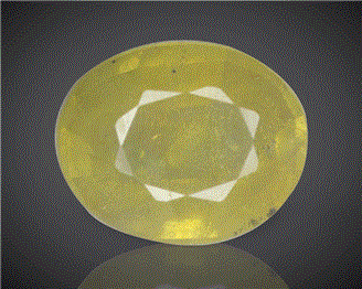 Natural Yellow Sapphire (B) Certified 5.86CTS-83603