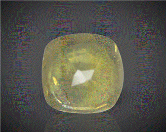 Natural Yellow Sapphire (B) Certified 5.33CTS-83637