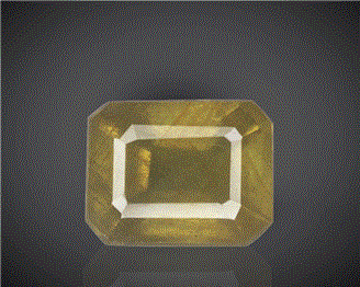 Natural Yellow Sapphire (B) Certified 7.75CTS-83643