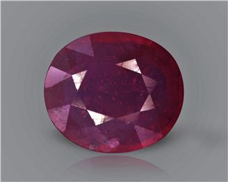 Natural Ruby (h&t) Certified 6.01cts.(83270)