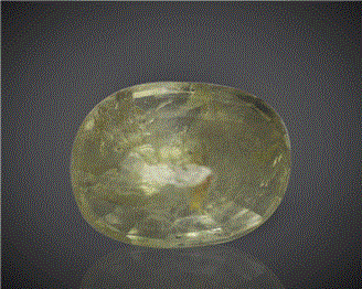 Natural Yellow  Sapphire Certified (SK) 5.65CTS-82586