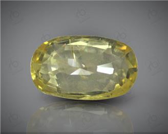 Natural Yellow Sapphire Certified  2.2 cts 75568