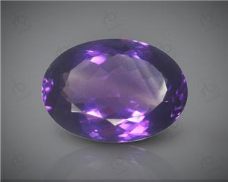 Natural Amethyst Certified  13.62CTS-39073