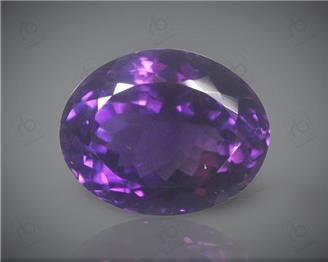 Natural Amethyst Certified  13.86CTS-39076