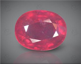 Natural Ruby Certified 4.12CTS-17795