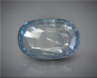 Natural Blue Zircon Certified 11.16CTS-10799