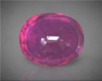 Natural Ruby Certified  5.25CTS-17619