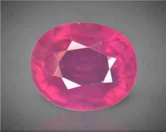 Natural Ruby Certified  5.25CTS-17619