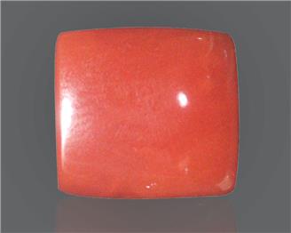 Natural Red Coral Certified  8.73 RTS - 52239