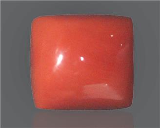 Natural Red Coral Certified  8.73 RTS - 52239