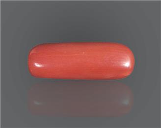 Natural Red Coral Certified  9.96 RTS - 58431