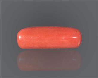 Natural Red Coral Certified  9.95 RTS - 58443