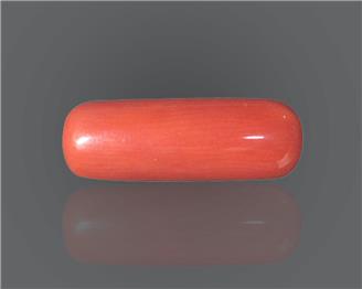 Natural Red Coral Certified  8.98 RTS - 58473