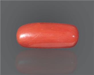 Natural Red Coral Certified  8.7 RTS - 58483