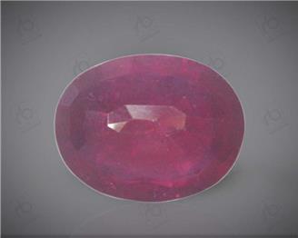 Natural Ruby (H & T) Certified  5.03CTS-36380