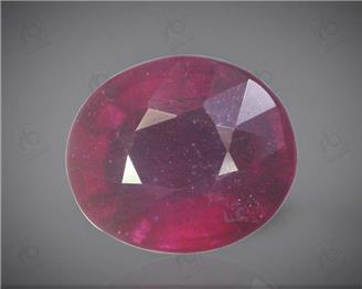 Natural Ruby (H & T) Certified  7.52CTS-36384