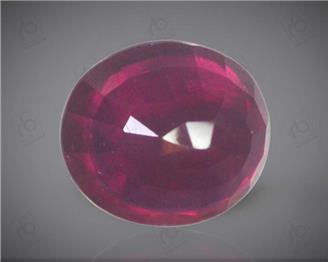 Natural Ruby (H & T) Certified  7.37CTS-36386