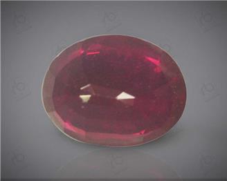 Natural Ruby (H & T) Certified  6.67CTS-36387