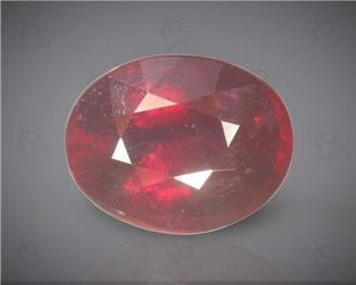 Natural Ruby (H & T) Certified  6.67CTS-36387