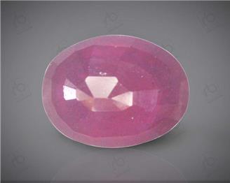 Natural Ruby (H & T) Certified  7.9CTS-36392