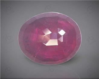 Natural Ruby (H & T) Certified  8.89CTS-36393