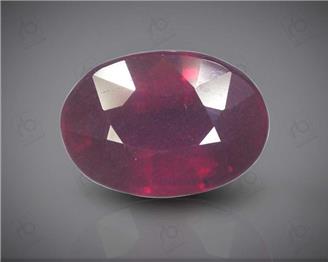 Natural Ruby (H & T) Certified  7.08CTS-36397